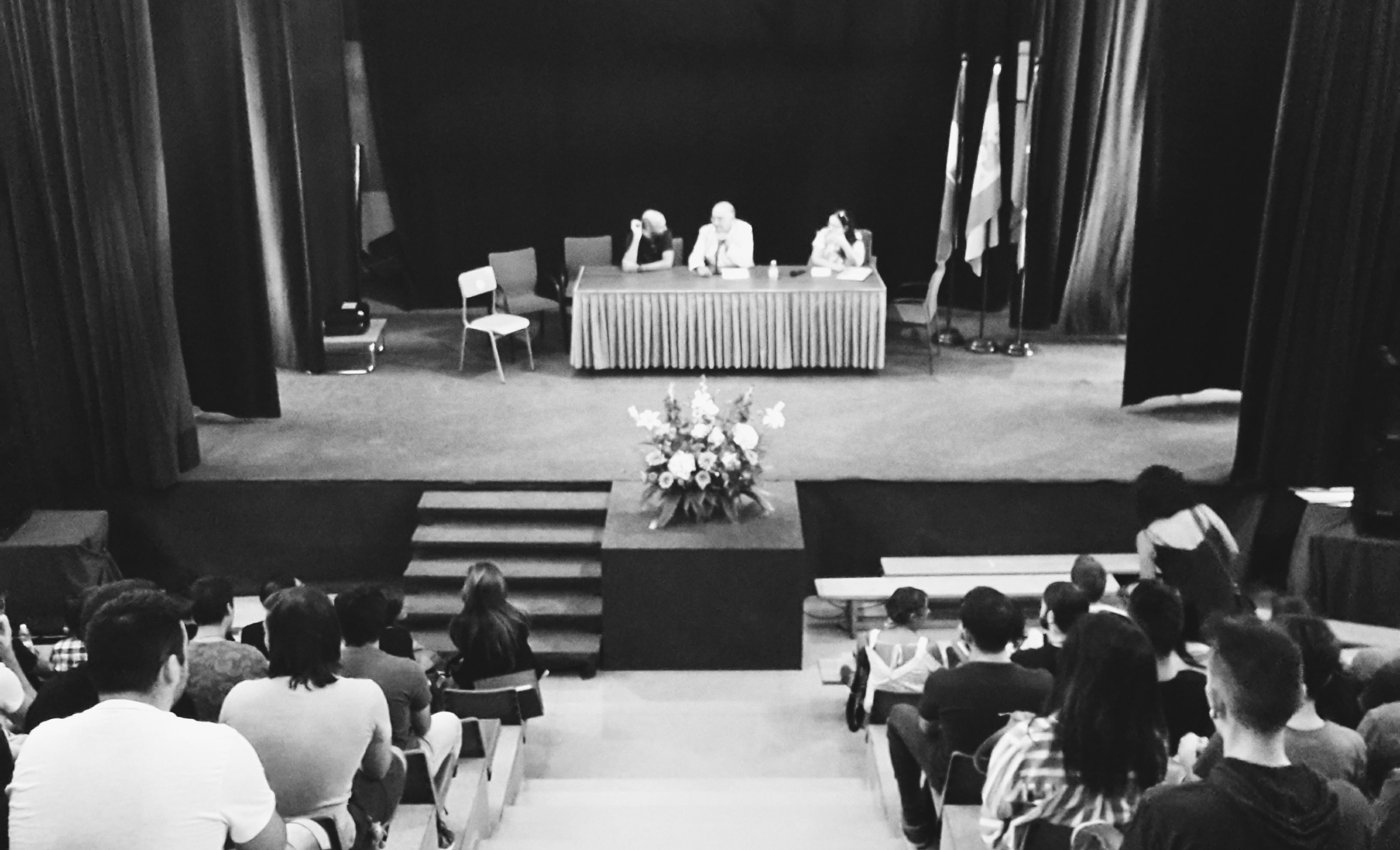 Recepción de los alumnos de Imagen y Sonido del curso 2016-2017. 